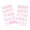 Pink Iridescent Fabric Alphabet Stickers by Recollections&#x2122;